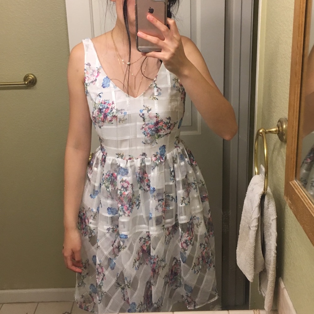 Fairytale Anthropologie flower dress
